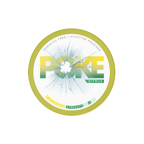 9mg Poke Citrus Nicotine Pouches - 20 Pouches - Online Vape Shop