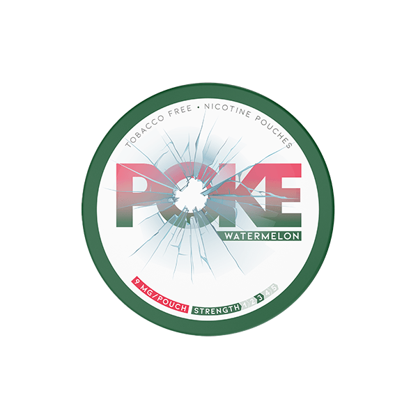 9mg Poke Watermelon Nicotine Pouches - 20 Pouches - Online Vape Shop