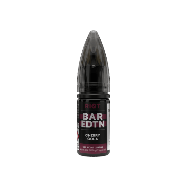 10mg Riot E-liquid BAR EDTN 10ml Nic Salts (50VG/50PG) - Online Vape Shop