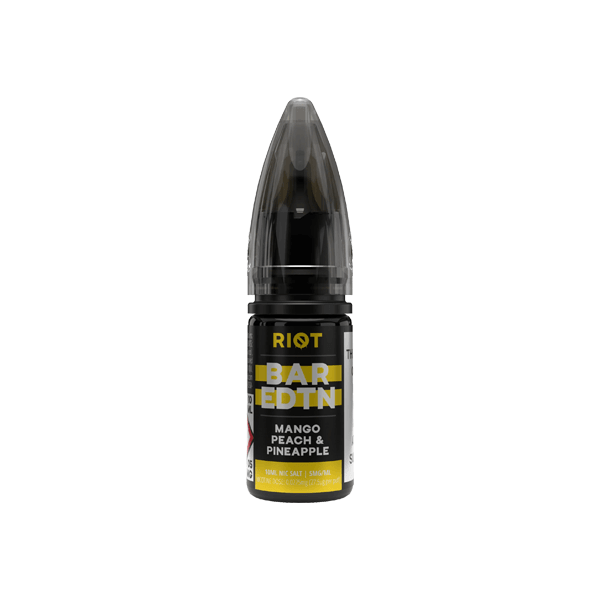 10mg Riot E-liquid BAR EDTN 10ml Nic Salts (50VG/50PG) - Online Vape Shop