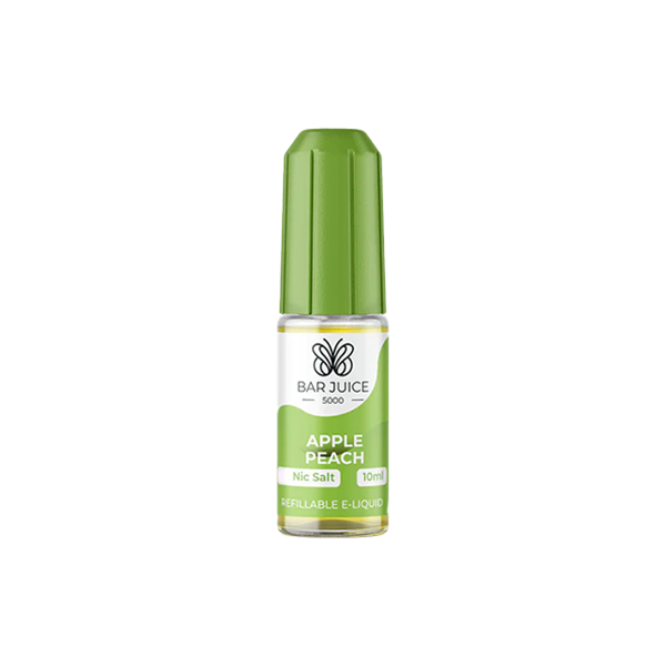 20 mg de jus de barre 5000 sels de nicotine 10 ml (40VG/60PG)