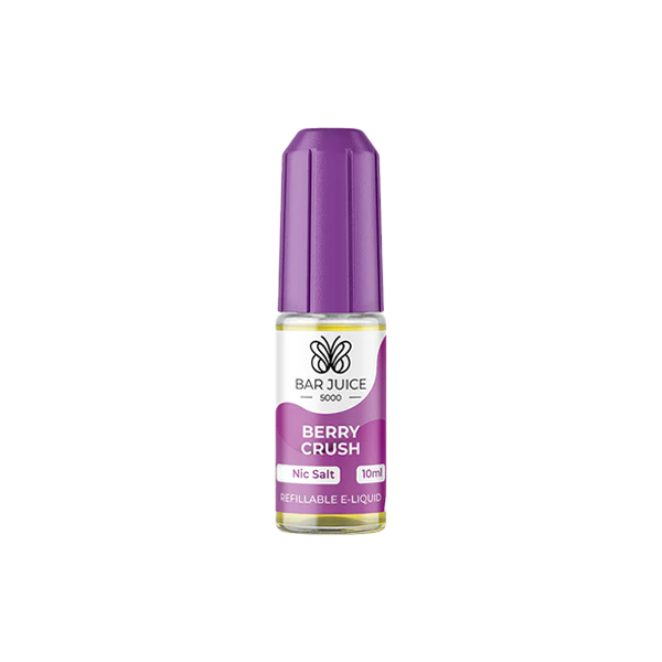 20 mg de jus de barre 5000 sels de nicotine 10 ml (40VG/60PG)