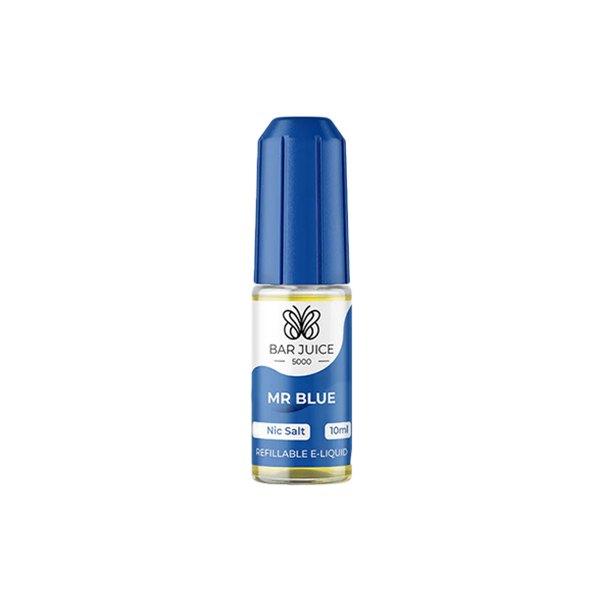 20 mg de jus de barre 5000 sels de nicotine 10 ml (40VG/60PG)