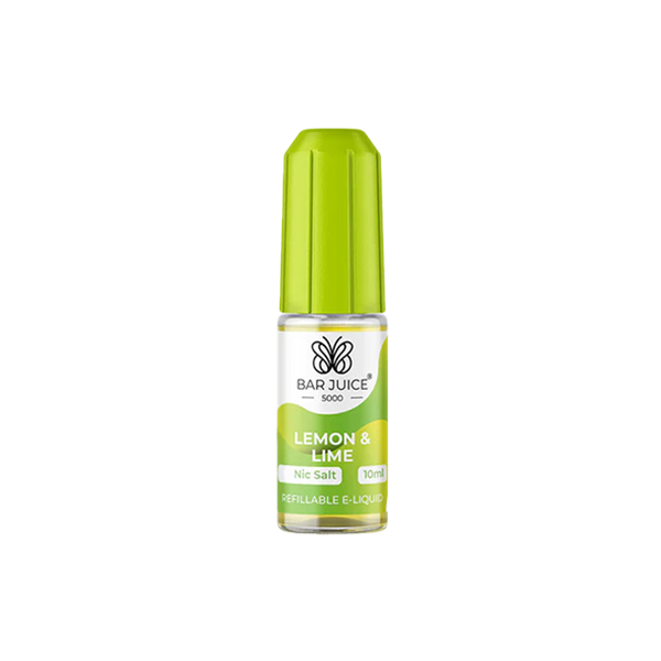 20 mg de jus de barre 5000 sels de nicotine 10 ml (40VG/60PG)