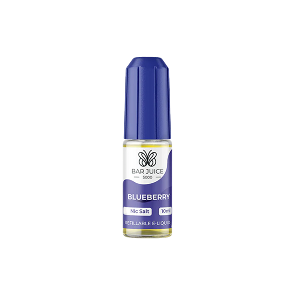 20 mg de jus de barre 5000 sels de nicotine 10 ml (40VG/60PG)