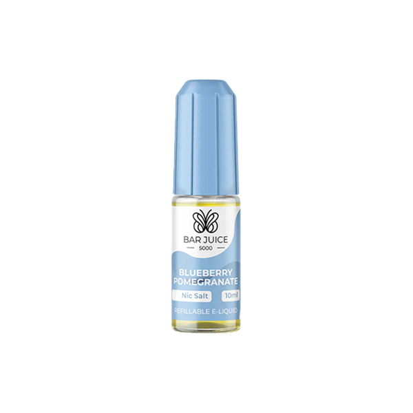 20 mg de jus de barre 5000 sels de nicotine 10 ml (40VG/60PG)