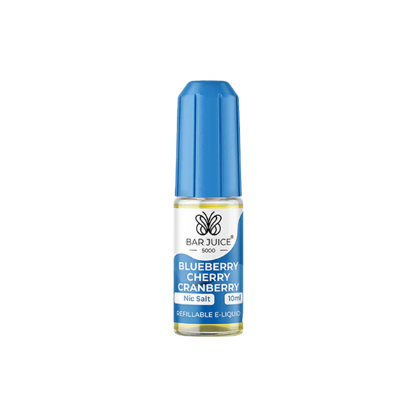20 mg de jus de barre 5000 sels de nicotine 10 ml (40VG/60PG)
