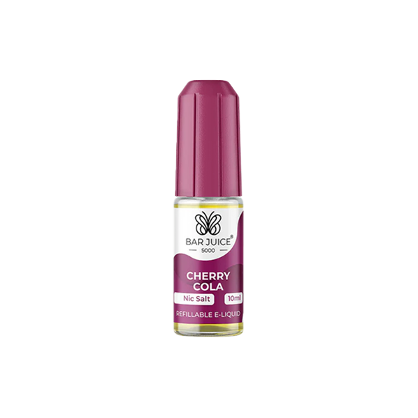 20 mg de jus de barre 5000 sels de nicotine 10 ml (40VG/60PG)