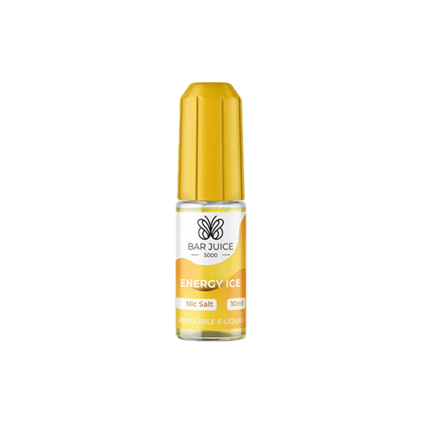 20 mg de jus de barre 5000 sels de nicotine 10 ml (40VG/60PG)