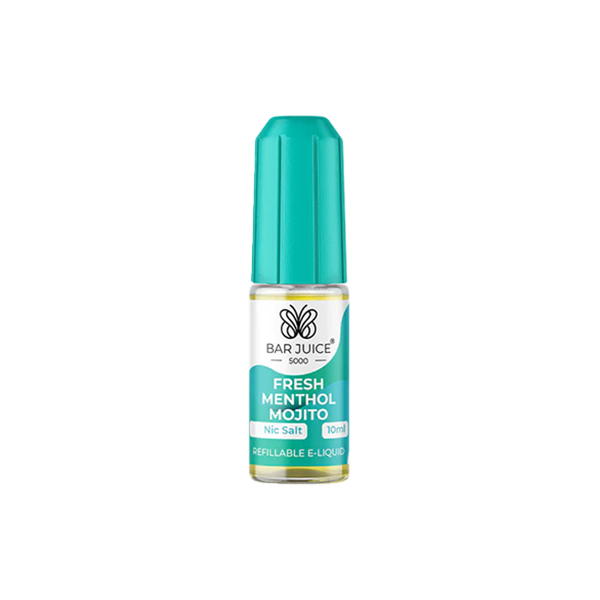 20 mg de jus de barre 5000 sels de nicotine 10 ml (40VG/60PG)