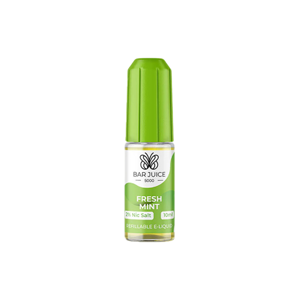 20 mg de jus de barre 5000 sels de nicotine 10 ml (40VG/60PG)