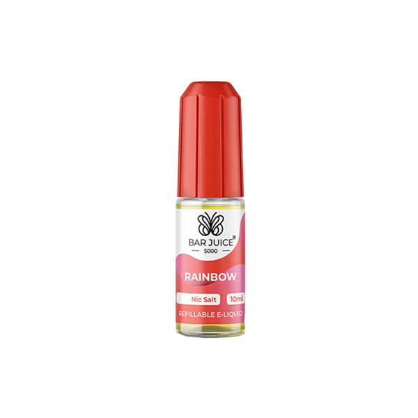20 mg de jus de barre 5000 sels de nicotine 10 ml (40VG/60PG)