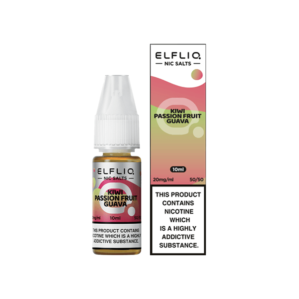 20mg ELFLIQ By Elf Bar 10ml Nic Salt (50VG/50PG) - Online Vape Shop