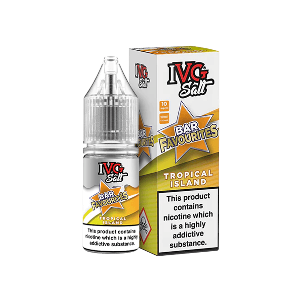 20mg I VG Bar Favourites 10ml Nic Salts (50VG/50PG) - Online Vape Shop