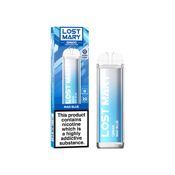 20mg ELF Bar Lost Mary QM600 Disposable Vape Device 600 Puffs - Online Vape Shop