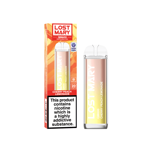 20mg ELF Bar Lost Mary QM600 Disposable Vape Device 600 Puffs - Online Vape Shop
