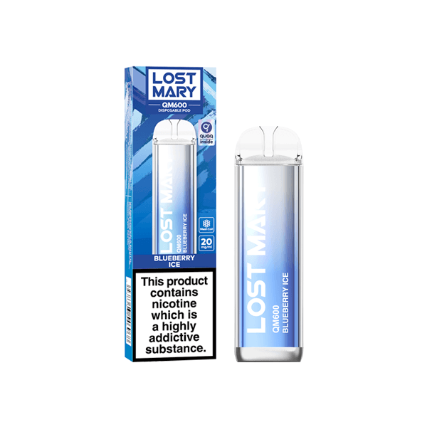20mg ELF Bar Lost Mary QM600 Disposable Vape Device 600 Puffs - Online Vape Shop