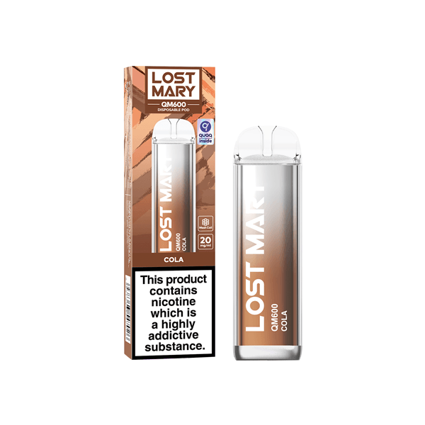 20mg ELF Bar Lost Mary QM600 Disposable Vape Device 600 Puffs - Online Vape Shop
