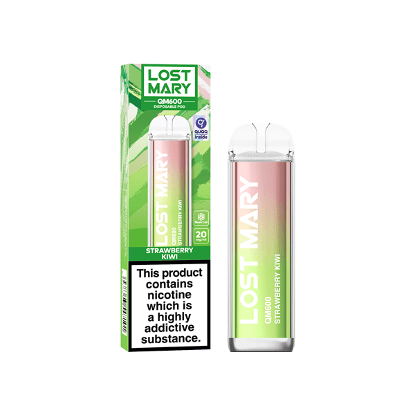 20mg ELF Bar Lost Mary QM600 Disposable Vape Device 600 Puffs - Online Vape Shop