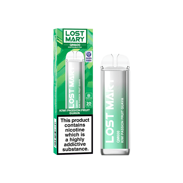 20mg ELF Bar Lost Mary QM600 Disposable Vape Device 600 Puffs - Online Vape Shop