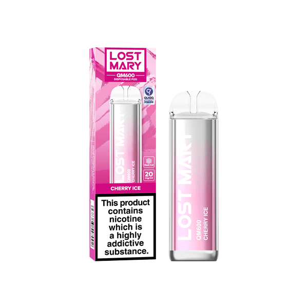 20mg ELF Bar Lost Mary QM600 Disposable Vape Device 600 Puffs - Online Vape Shop