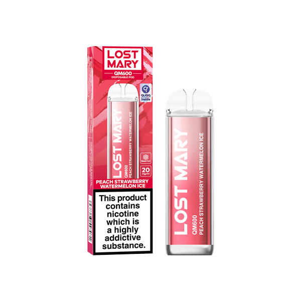 20mg ELF Bar Lost Mary QM600 Disposable Vape Device 600 Puffs - Online Vape Shop