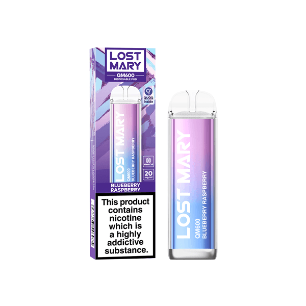 20mg ELF Bar Lost Mary QM600 Disposable Vape Device 600 Puffs - Online Vape Shop
