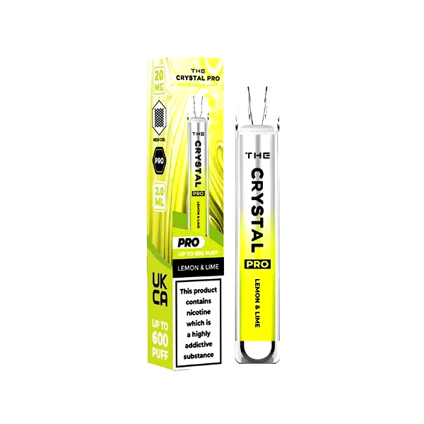 20mg The Crystal Pro Disposable Vape Device 600 Puffs - Online Vape Shop