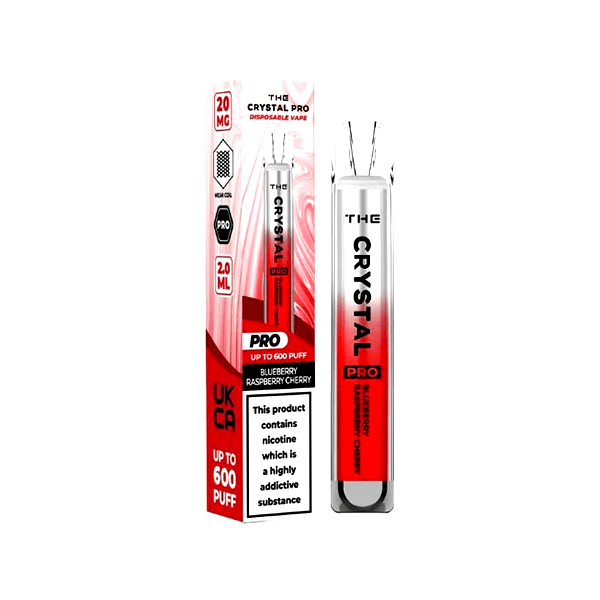 20mg The Crystal Pro Disposable Vape Device 600 Puffs - Online Vape Shop
