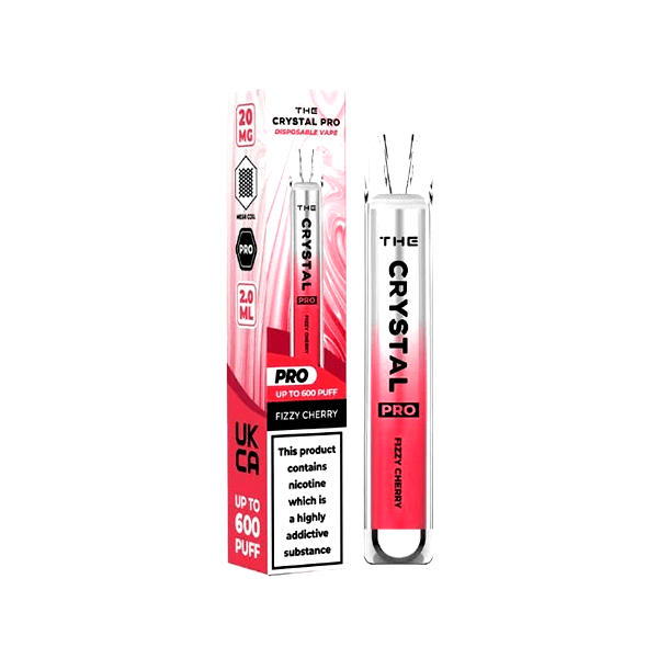 20mg The Crystal Pro Disposable Vape Device 600 Puffs - Online Vape Shop