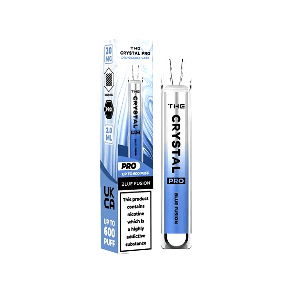 20mg The Crystal Pro Disposable Vape Device 600 Puffs - Online Vape Shop