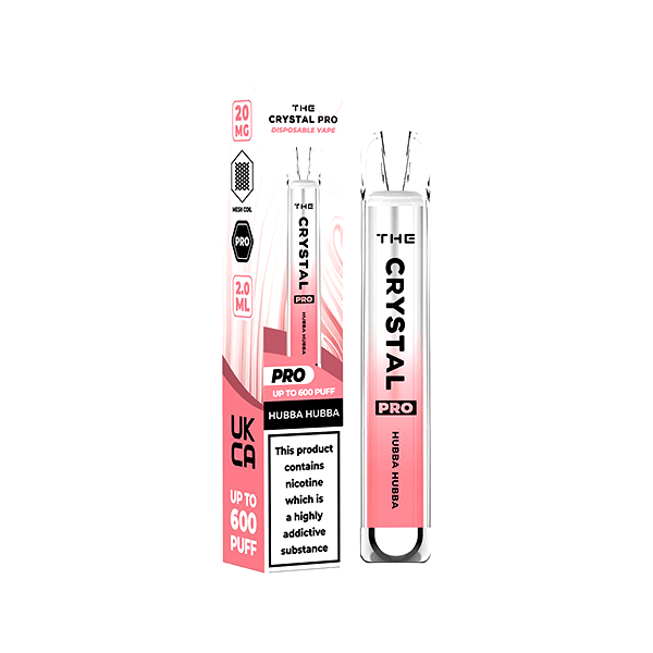 20mg The Crystal Pro Disposable Vape Device 600 Puffs - Online Vape Shop