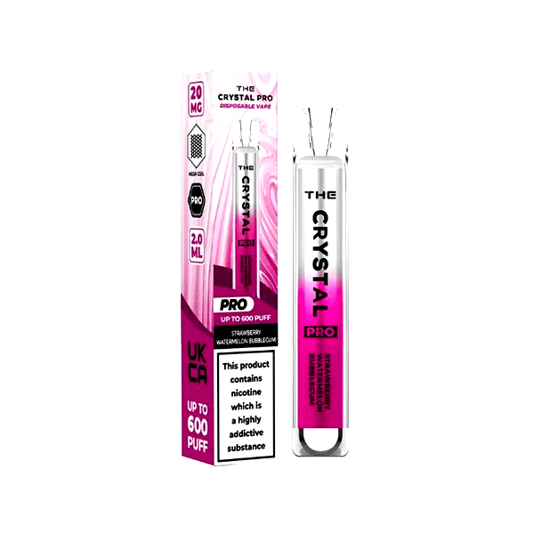 20mg The Crystal Pro Disposable Vape Device 600 Puffs - Online Vape Shop
