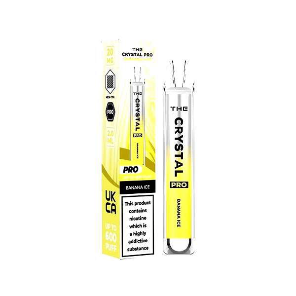 20mg The Crystal Pro Disposable Vape Device 600 Puffs - Online Vape Shop
