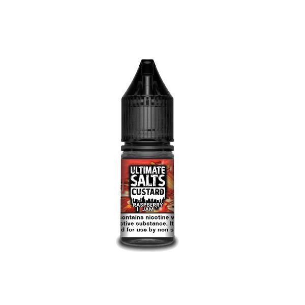 20MG Ultimate Puff Salts Custard 10ML Flavoured Nic Salts - Online Vape Shop