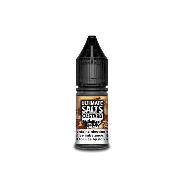 20MG Ultimate Puff Salts Custard 10ML Flavoured Nic Salts - Online Vape Shop