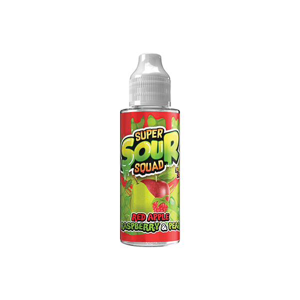Super Sour Squad By Signature Vapours 100ml E-liquid 0mg (50VG/50PG) - Online Vape Shop