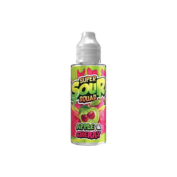 Super Sour Squad By Signature Vapours 100ml E-liquid 0mg (50VG/50PG) - Online Vape Shop