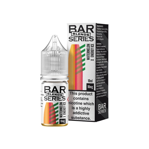 10mg Bar Series Blends 10ml Nic Salts (50VG/50PG) - Online Vape Shop