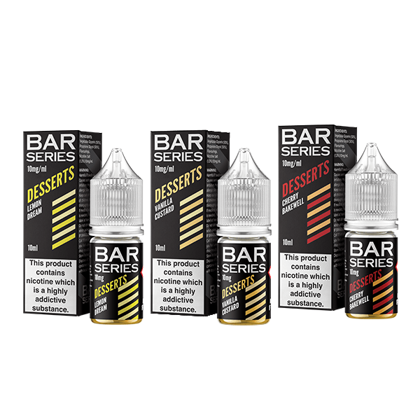 10mg Bar Series Desserts 10ml Nic Salts (50VG/50PG) - Online Vape Shop