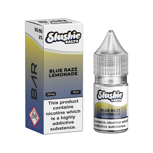 Barre 20 mg par Slushie 10 ml Sels de Nic (50VG/50PG)