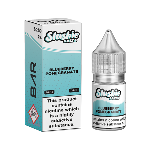 Barre 20 mg par Slushie 10 ml Sels de Nic (50VG/50PG)