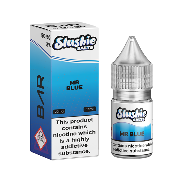Barre 20 mg par Slushie 10 ml Sels de Nic (50VG/50PG)