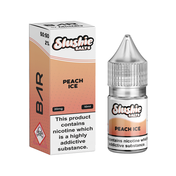 Barre 20 mg par Slushie 10 ml Sels de Nic (50VG/50PG)