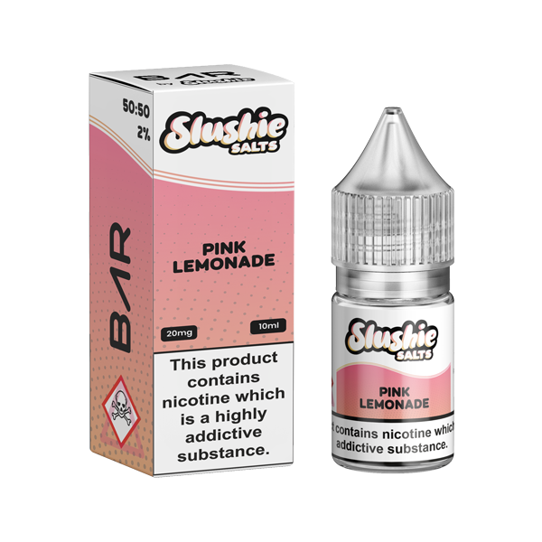 Barre 20 mg par Slushie 10 ml Sels de Nic (50VG/50PG)