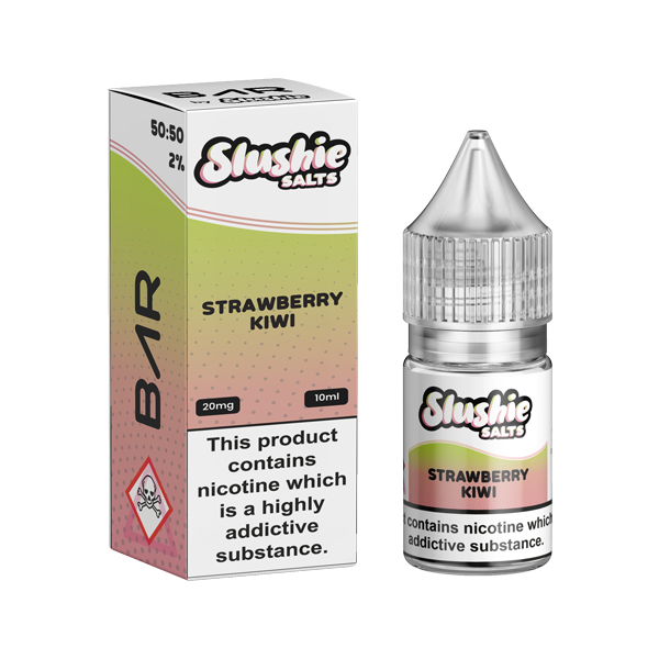 Barre 20 mg par Slushie 10 ml Sels de Nic (50VG/50PG)