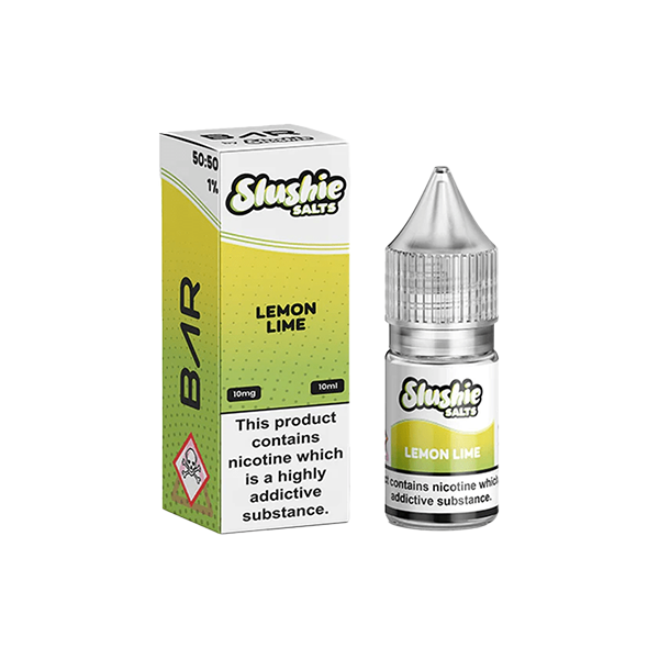 Barre 20 mg par Slushie 10 ml Sels de Nic (50VG/50PG)