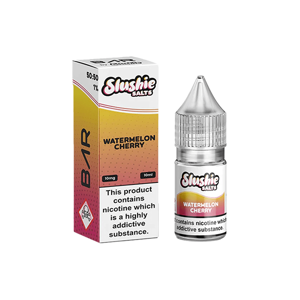 Barre 20 mg par Slushie 10 ml Sels de Nic (50VG/50PG)