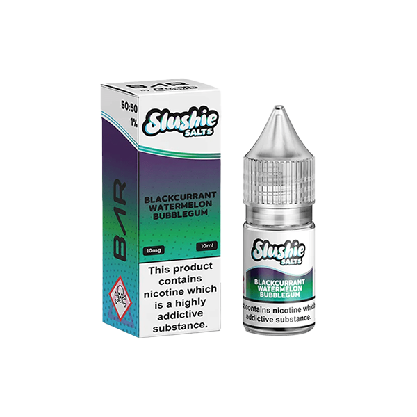 Barre 20 mg par Slushie 10 ml Sels de Nic (50VG/50PG)