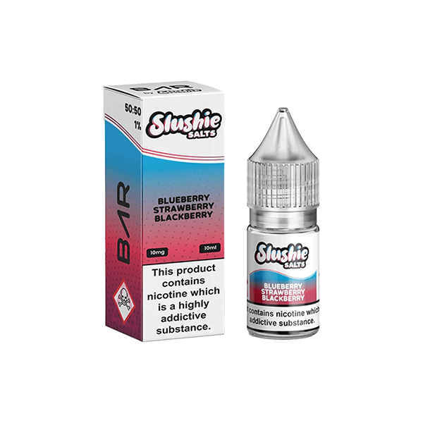 Barre 20 mg par Slushie 10 ml Sels de Nic (50VG/50PG)